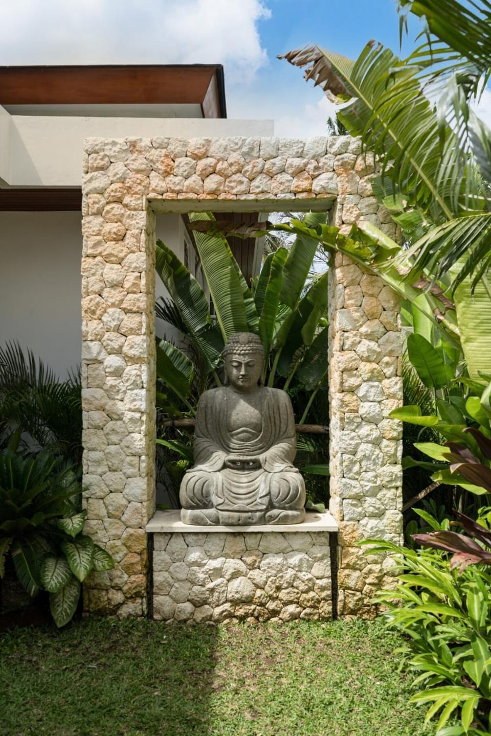Garden, Decorative detail, Garden view