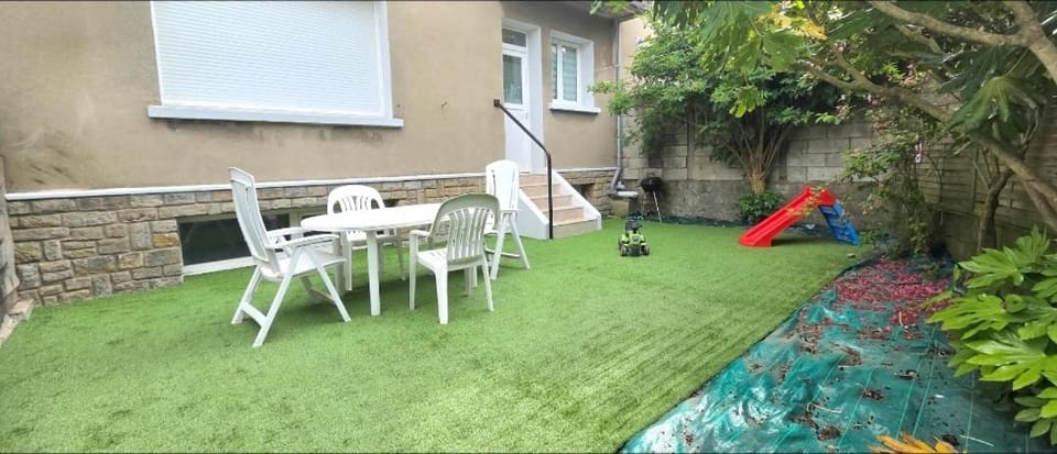 Patio, Spring, Day, Garden, Garden view