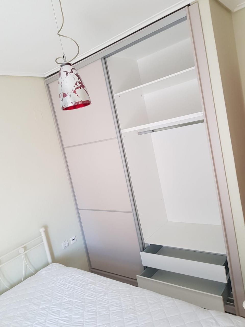 Bed, Bedroom, wardrobe