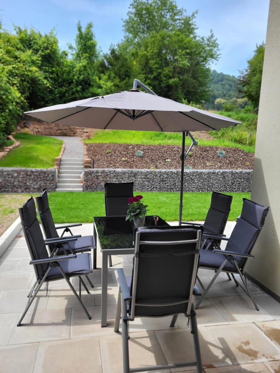 Garden, Balcony/Terrace, sunbed