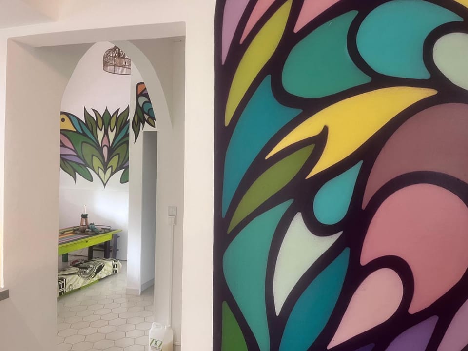Living room, Decorative detail, Communal kitchen