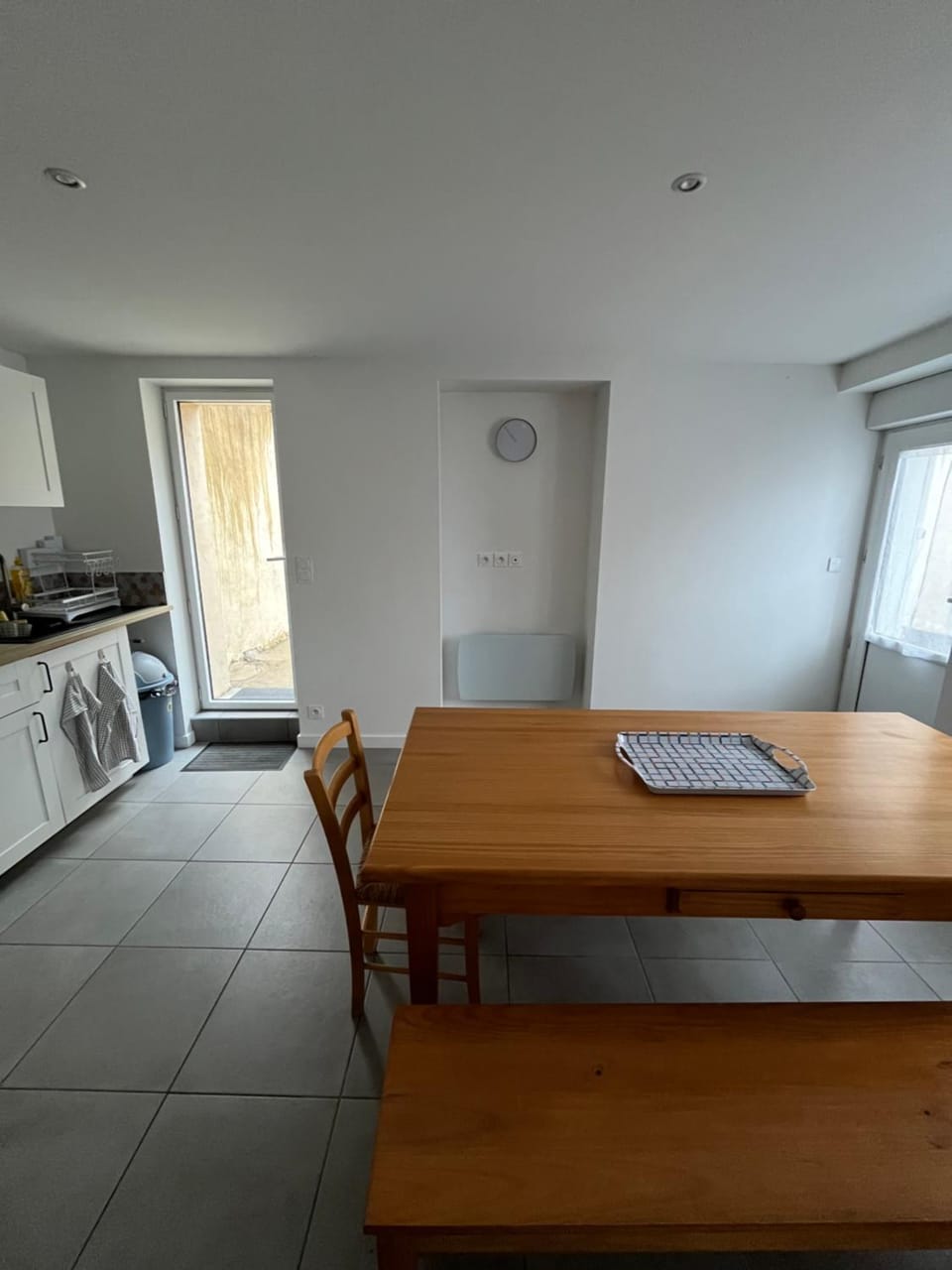Kitchen or kitchenette, Dining area