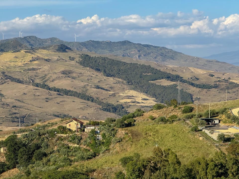 Spring, Day, Natural landscape, Mountain view
