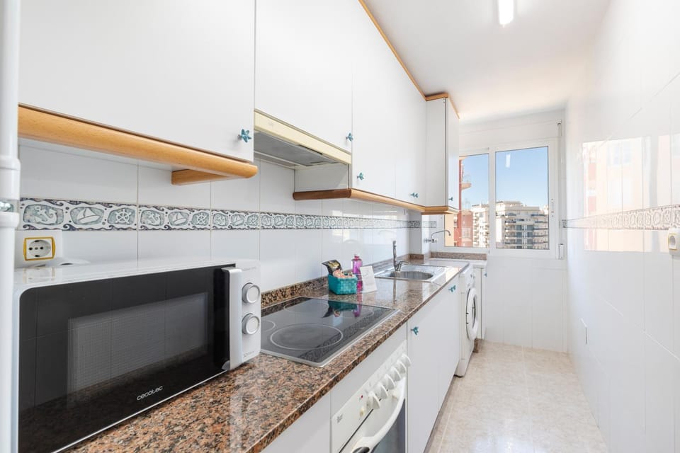 Kitchen or kitchenette, Living room