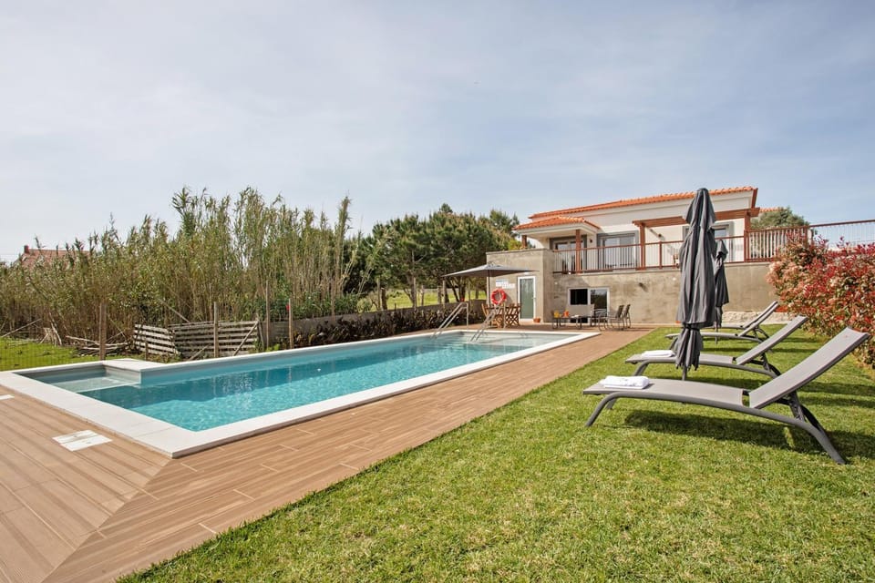 Property building, Living room, Swimming pool