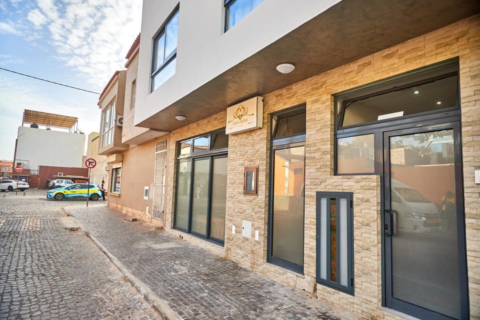 Property building, Day, Street view, Location, Parking
