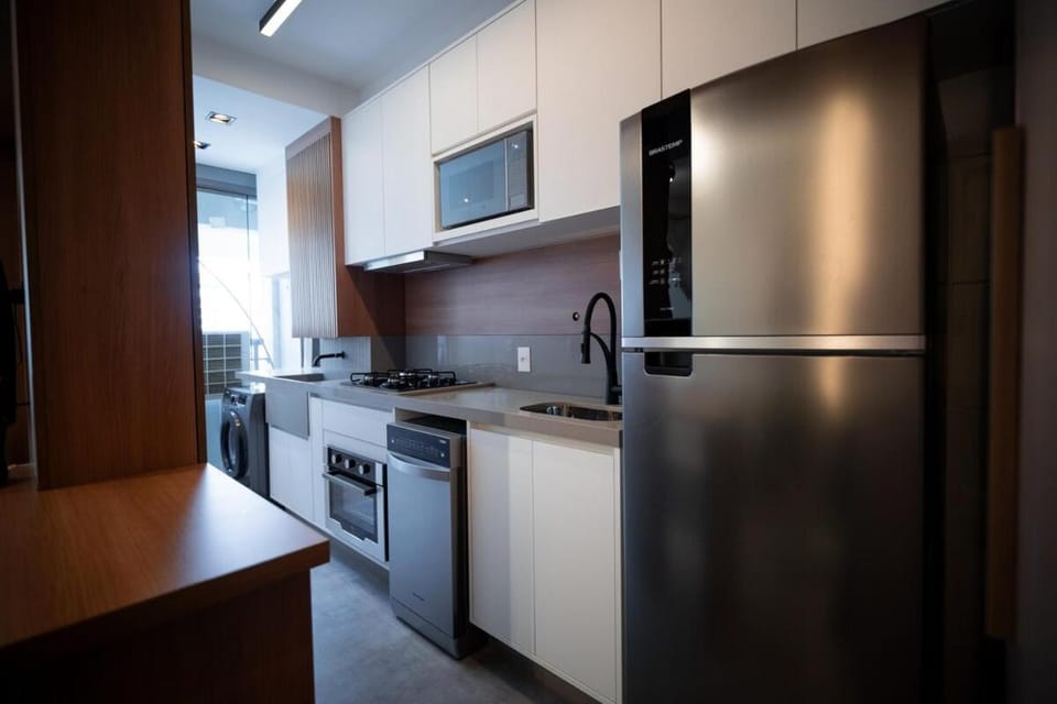 Apartamento Novíssimo AirBrooklin Apartment in Sao Paulo City
