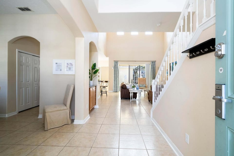 Stunning 5Bd Single Family Home with Pool Close to Disney 7420 House in Osceola County