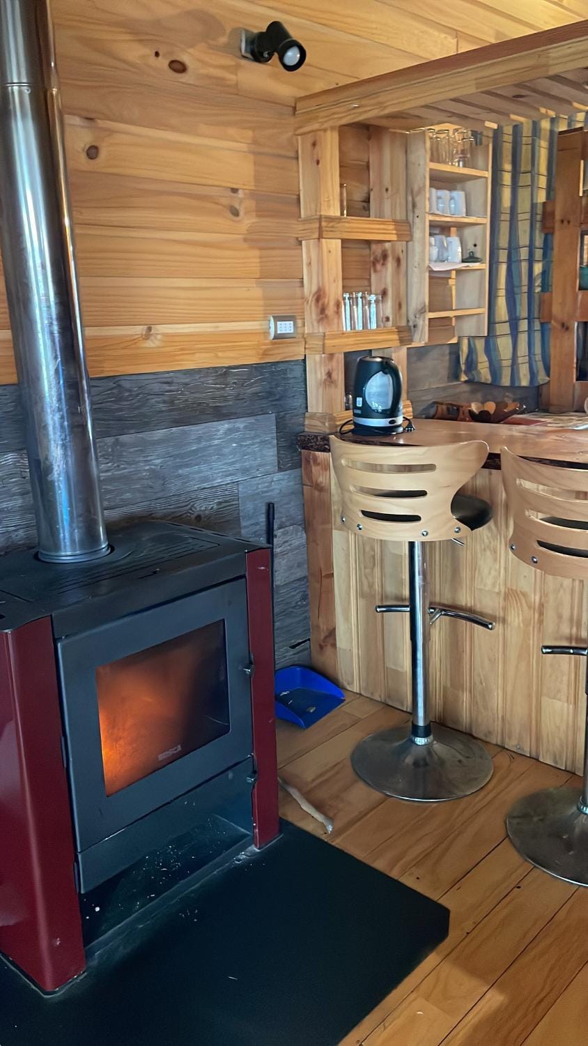 CABAÑA ORO RAYADO en Calbuco House in Los Lagos, Chile