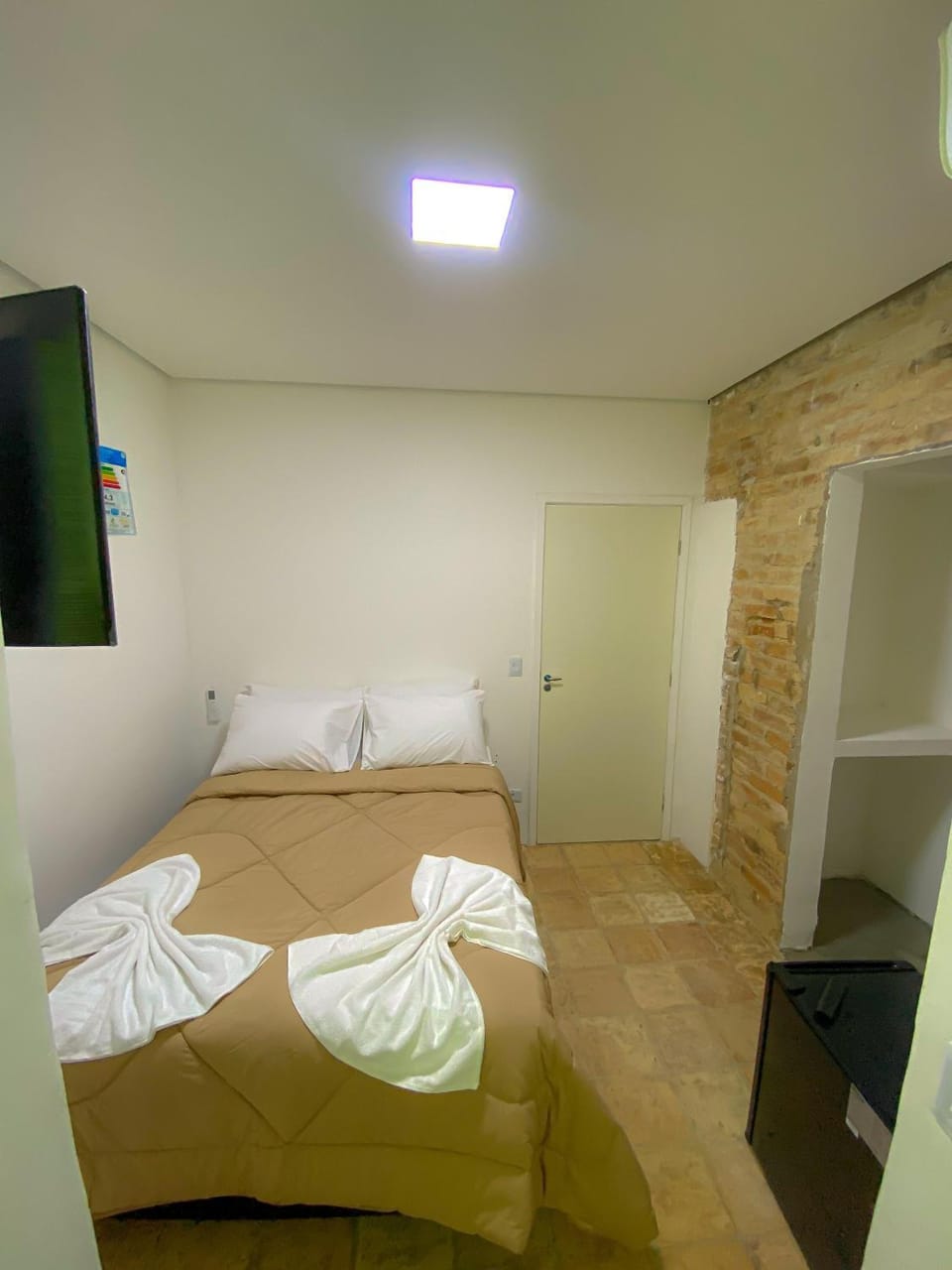 Bed, Photo of the whole room, Bedroom, towels, wardrobe