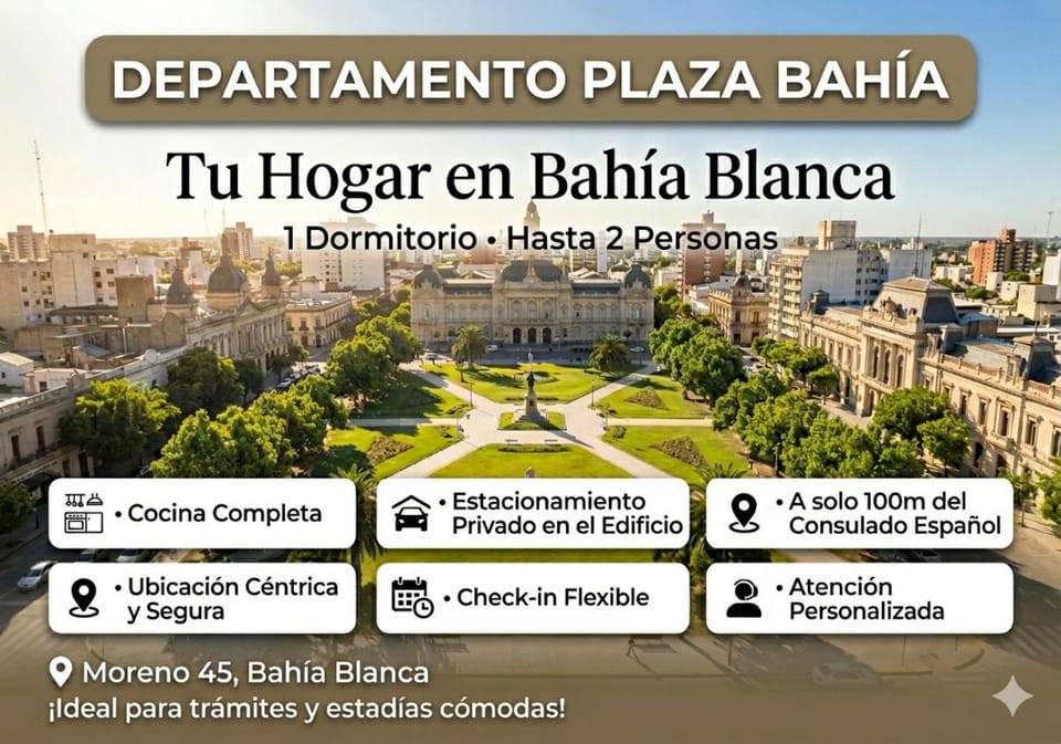Departamento Plaza Bahia Apartment in Bahía Blanca