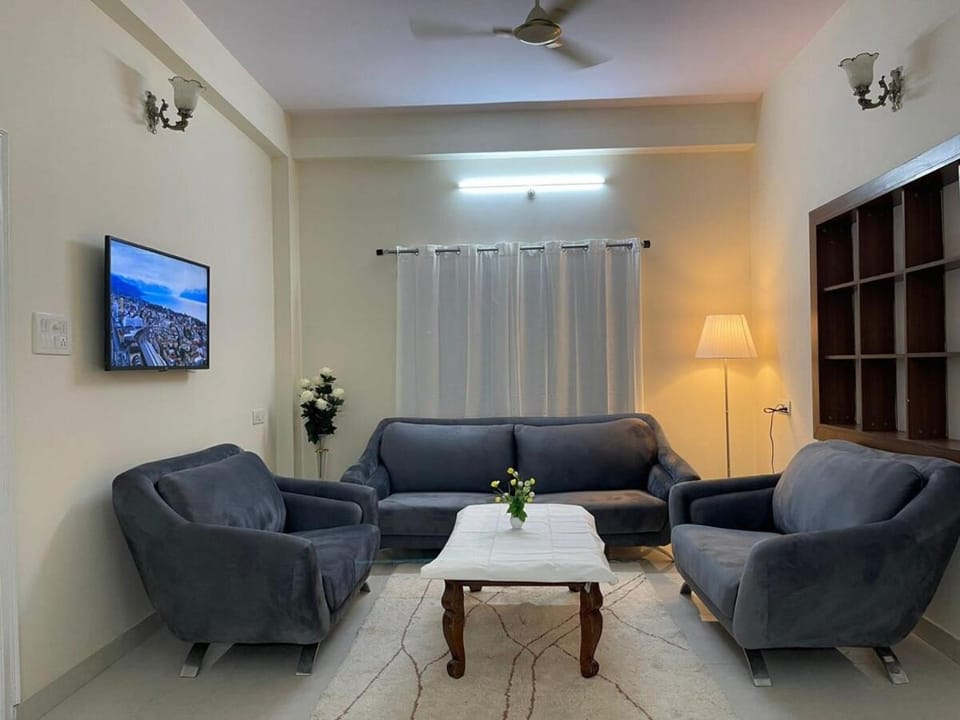 A Premium 3BHK Stay in the City Center Apartment in Hyderabad