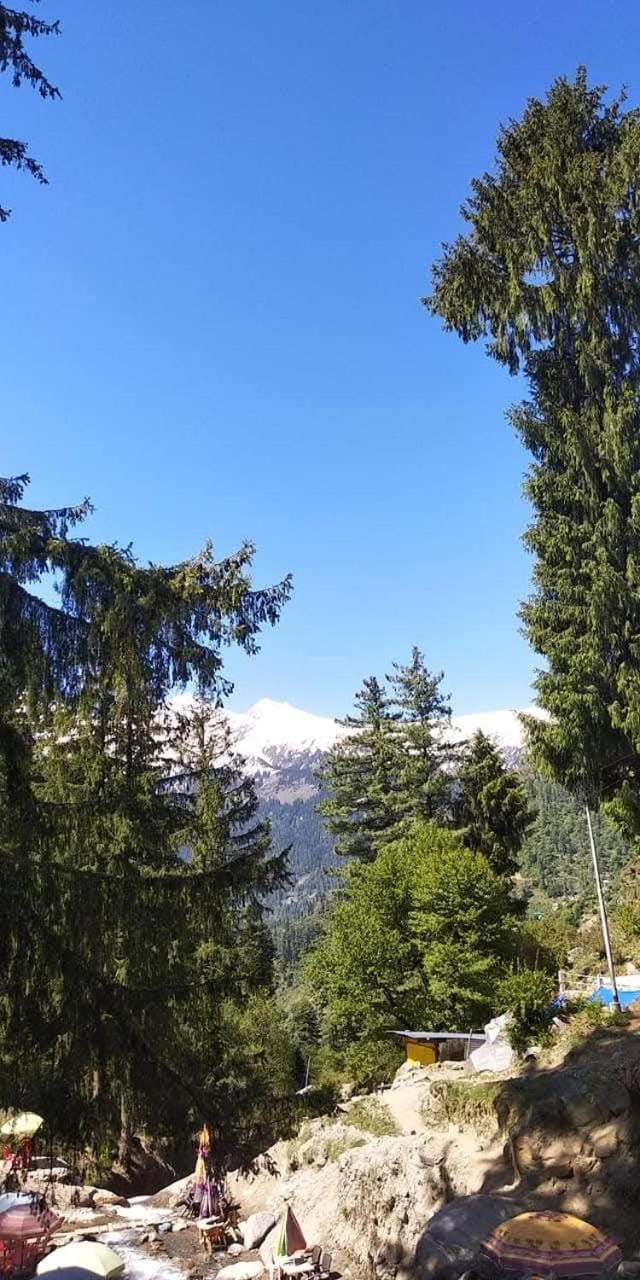 Cafe vee camping point Tosh waterfall Campground/ 
RV Resort in Himachal Pradesh