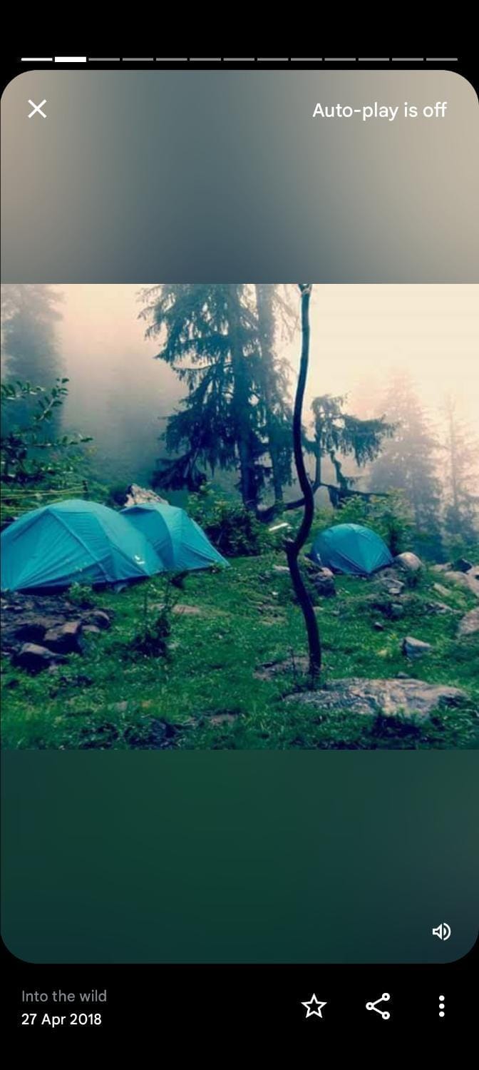Cafe vee camping point Tosh waterfall Campground/ 
RV Resort in Himachal Pradesh
