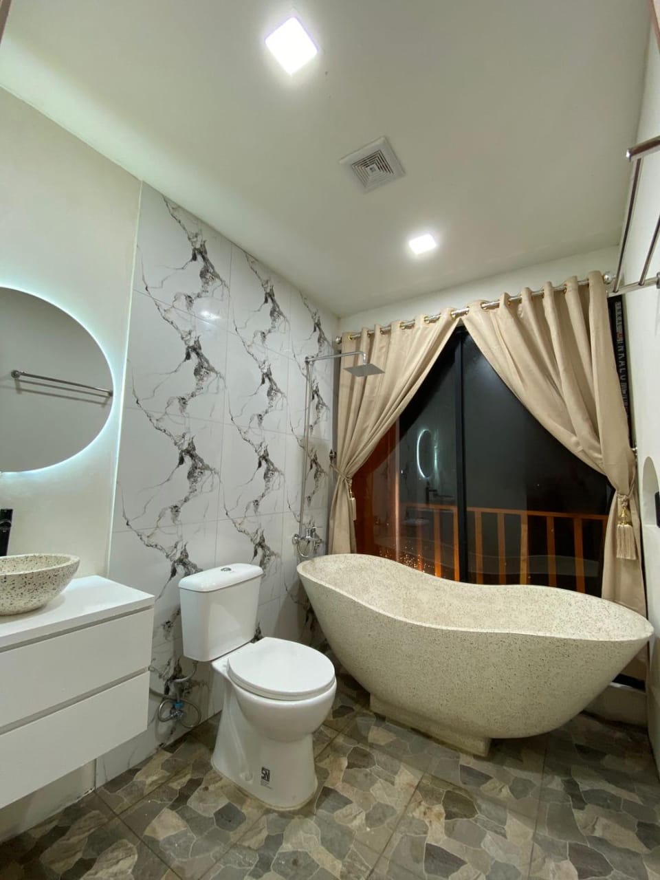 Villa Moonlit Haven by Agriya Lubis Villa in Indonesia