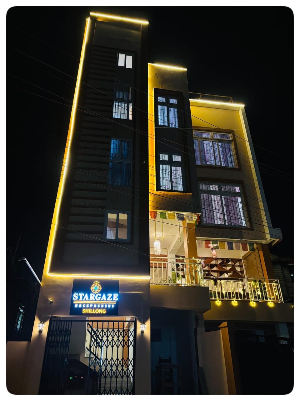 Property building, Night