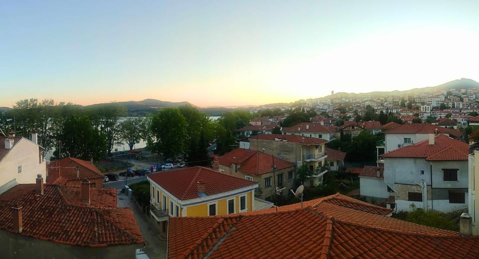 Day, Neighbourhood, Natural landscape, Bird's eye view, City view, Sunset