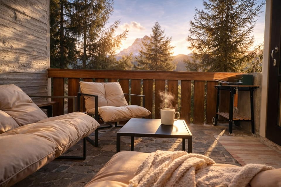 Patio, Day, Natural landscape, View (from property/room), Balcony/Terrace