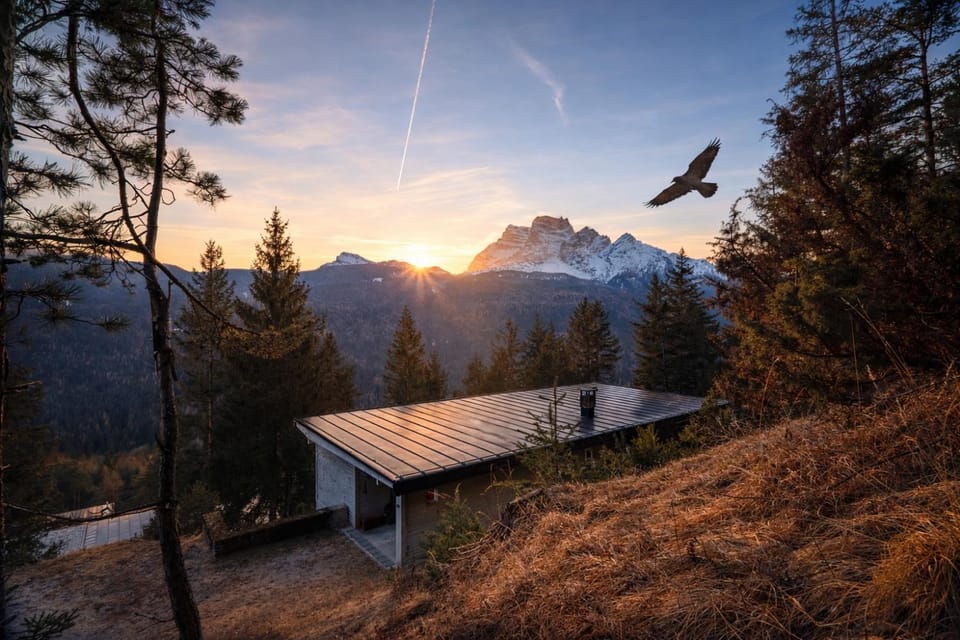 Property building, Day, Mountain view, Sunset