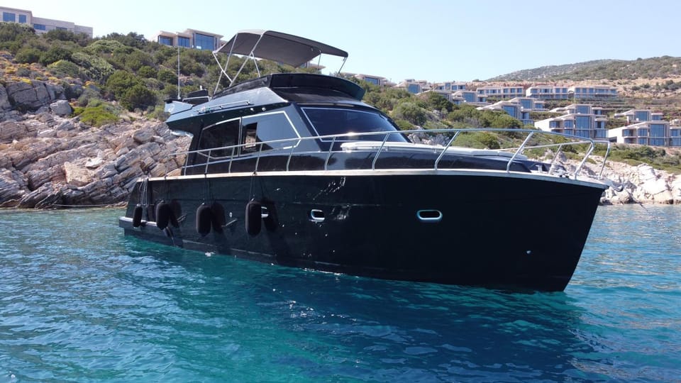 Halal bodrum vacation Docked boat in Bodrum