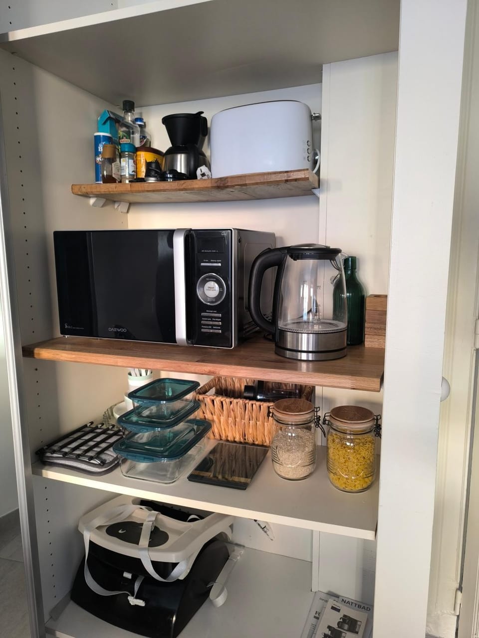 Coffee/tea facilities, microwave, toaster