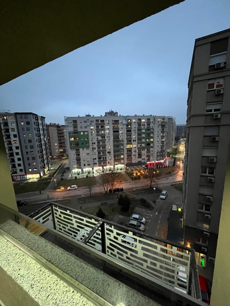 Night, Neighbourhood, View (from property/room), Balcony/Terrace, City view, Street view, Location