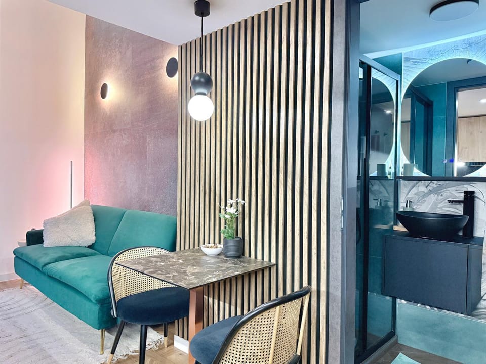 Toilet, Living room, Dining area