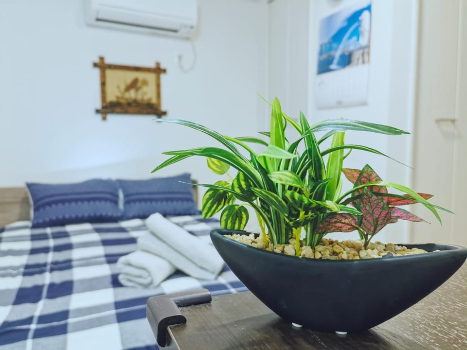 Bed, Photo of the whole room, Seating area, Bedroom, air conditioner
