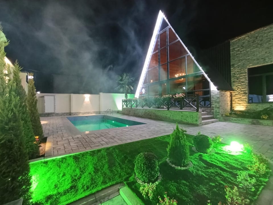 A Frame Houses Villa in Azerbaijan