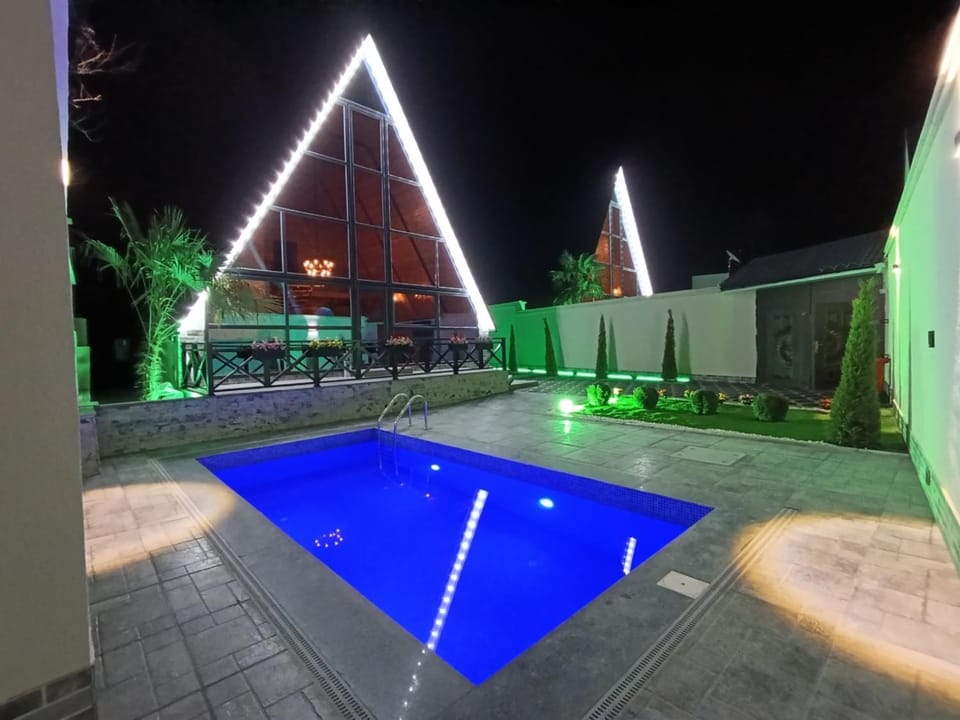 A Frame Houses Villa in Azerbaijan