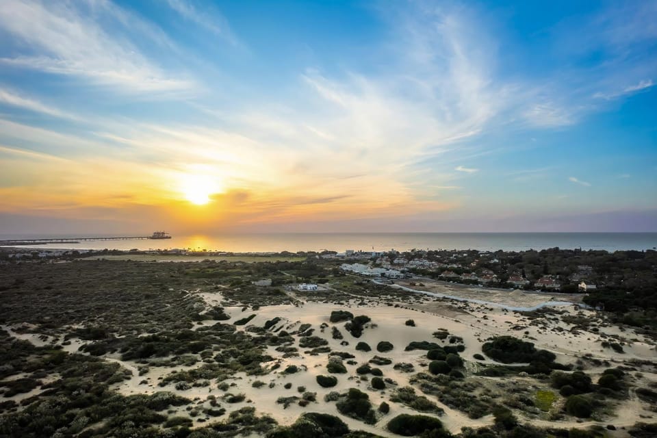 Natural landscape, Beach, Sea view, Sunset