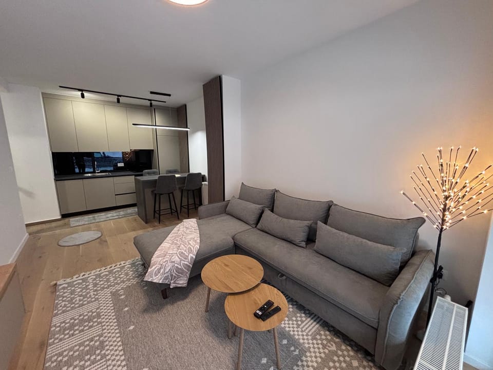 TV and multimedia, Kitchen or kitchenette, Living room, Seating area, stove