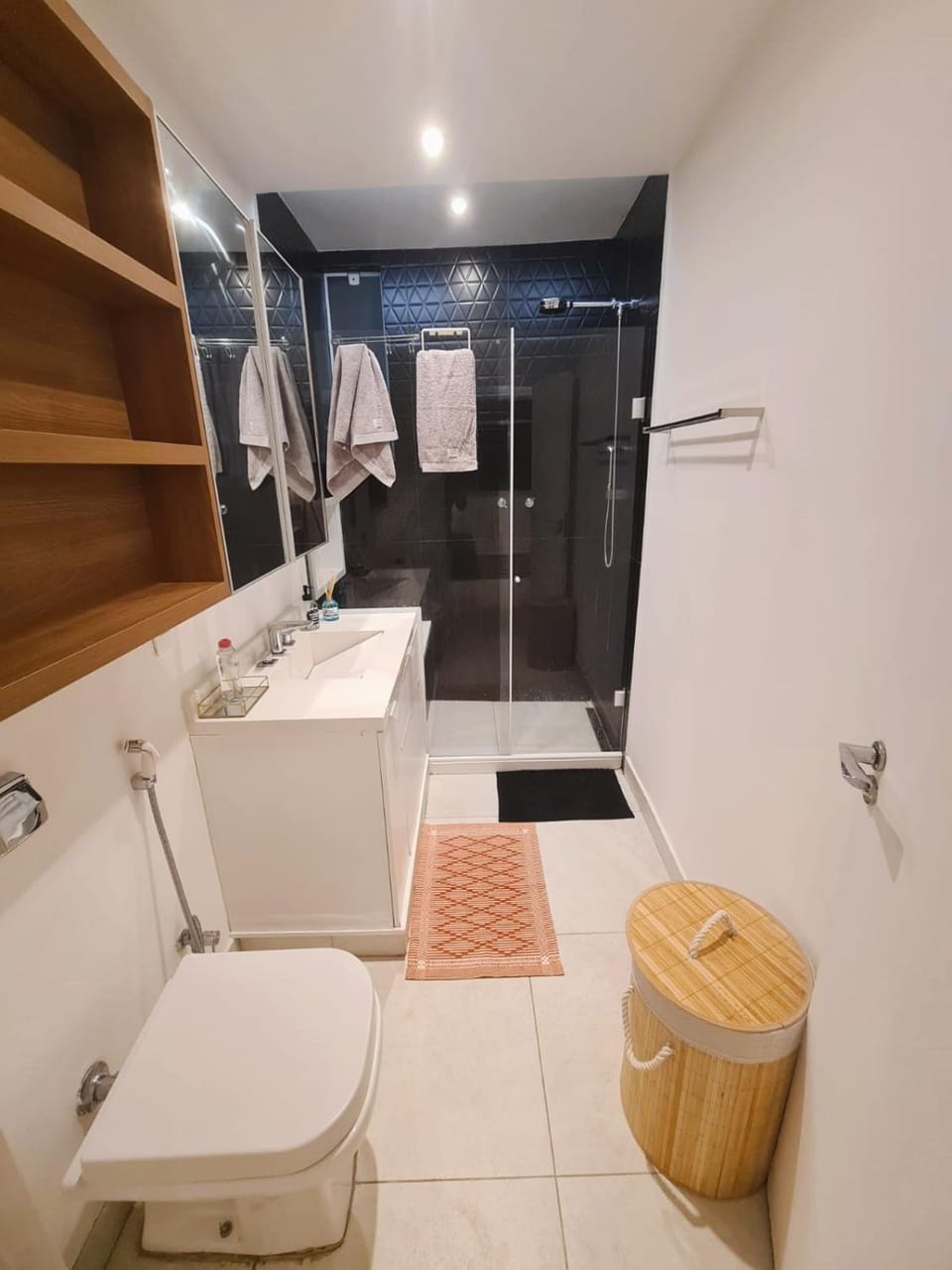 Toilet, Bathroom, towels