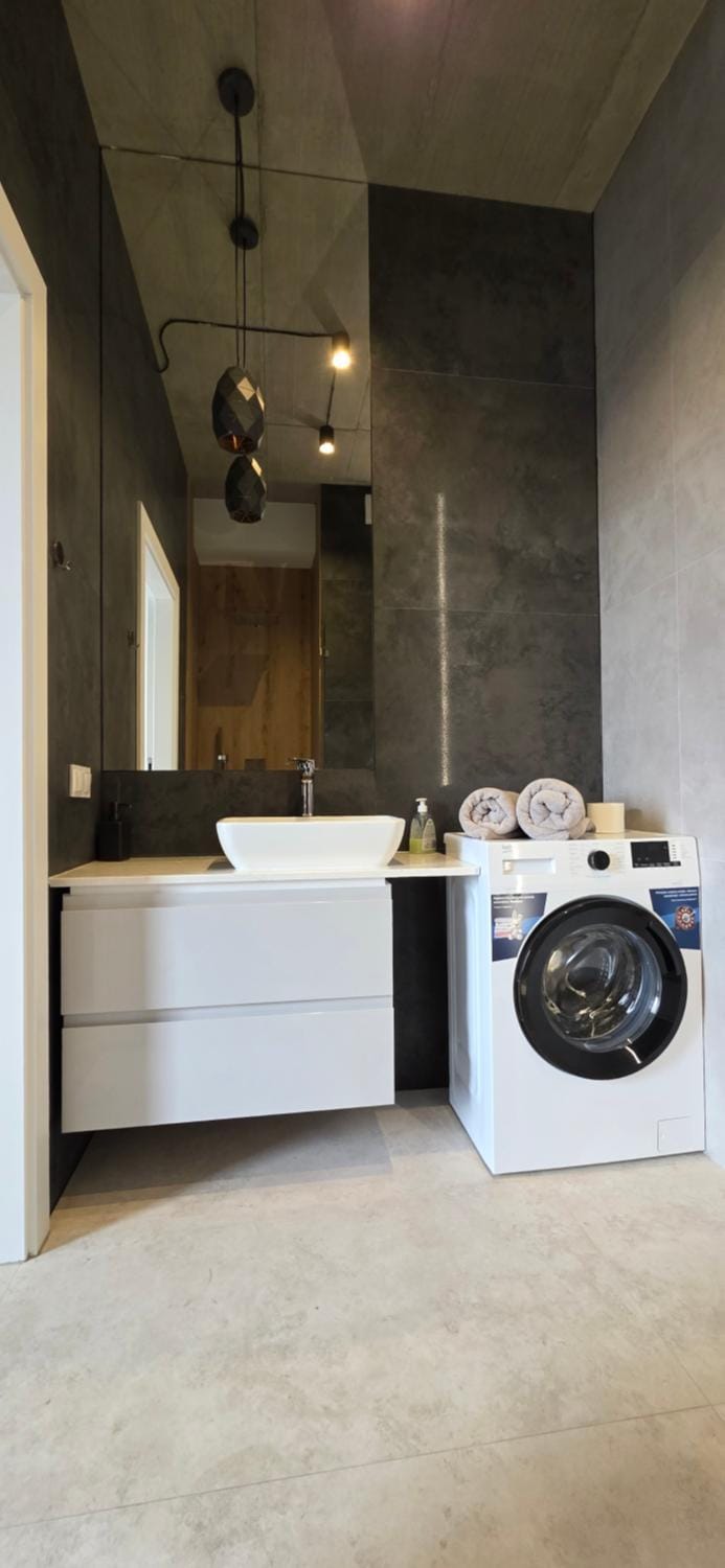 Shower, Bathroom, washing machine