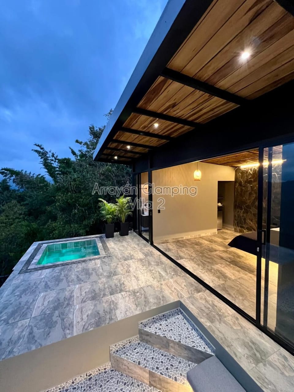 Night, Hot Tub, Bath