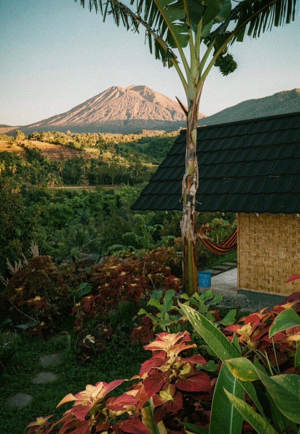 Property building, Natural landscape, Mountain view