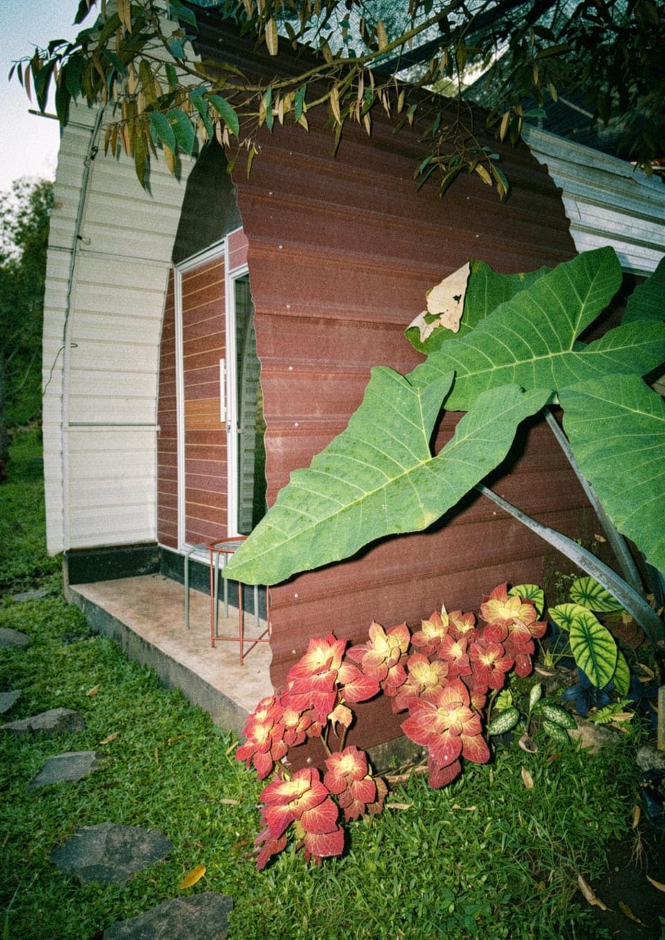 Property building, Garden view