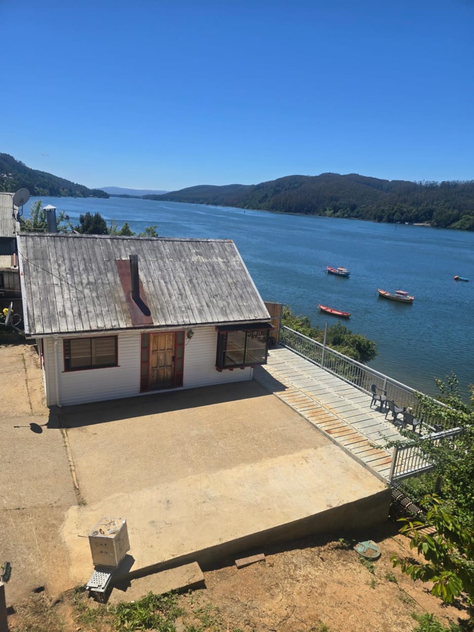Cabaña con hermosa vista al río, niebla valdivia House in Los Ríos, Chile