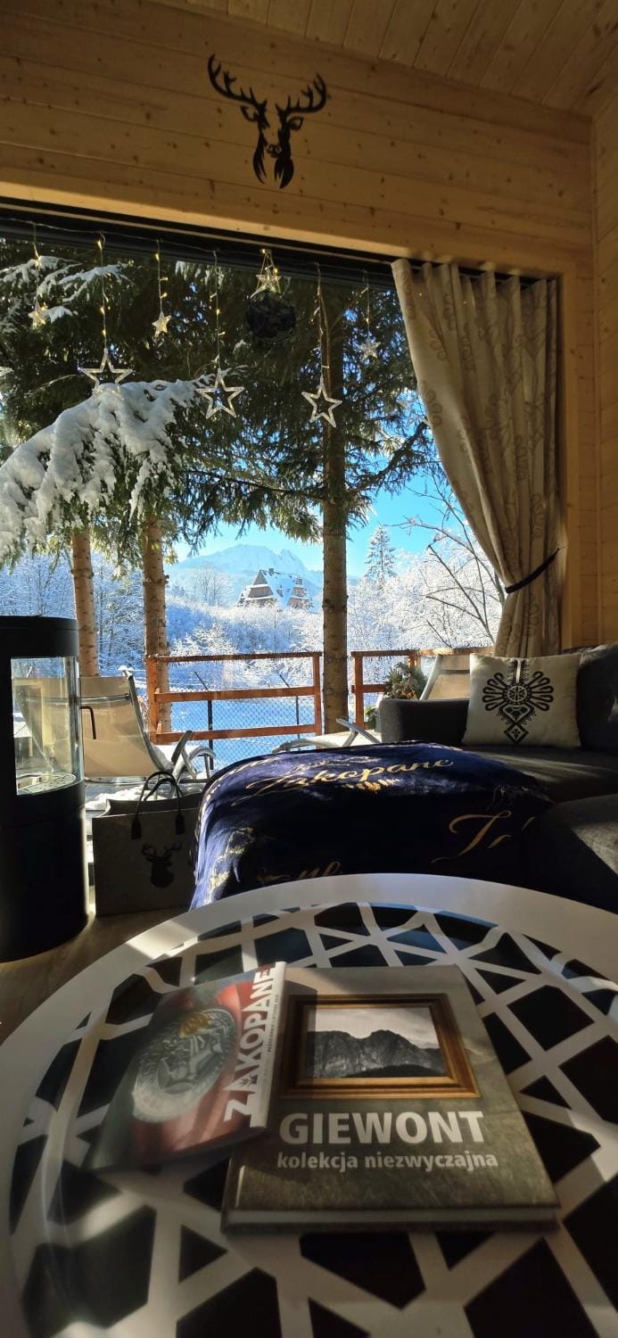 Patio, Living room, Photo of the whole room, Seating area, Mountain view