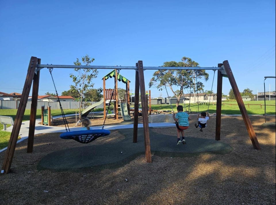 Natural landscape, Children play ground