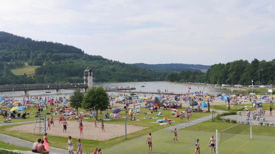 Children play ground, Fishing, Beach, Aqua park, Canoeing, Lake view, Sports