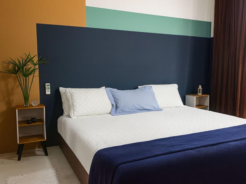 Bed, View (from property/room), Photo of the whole room, Decorative detail, Bedroom