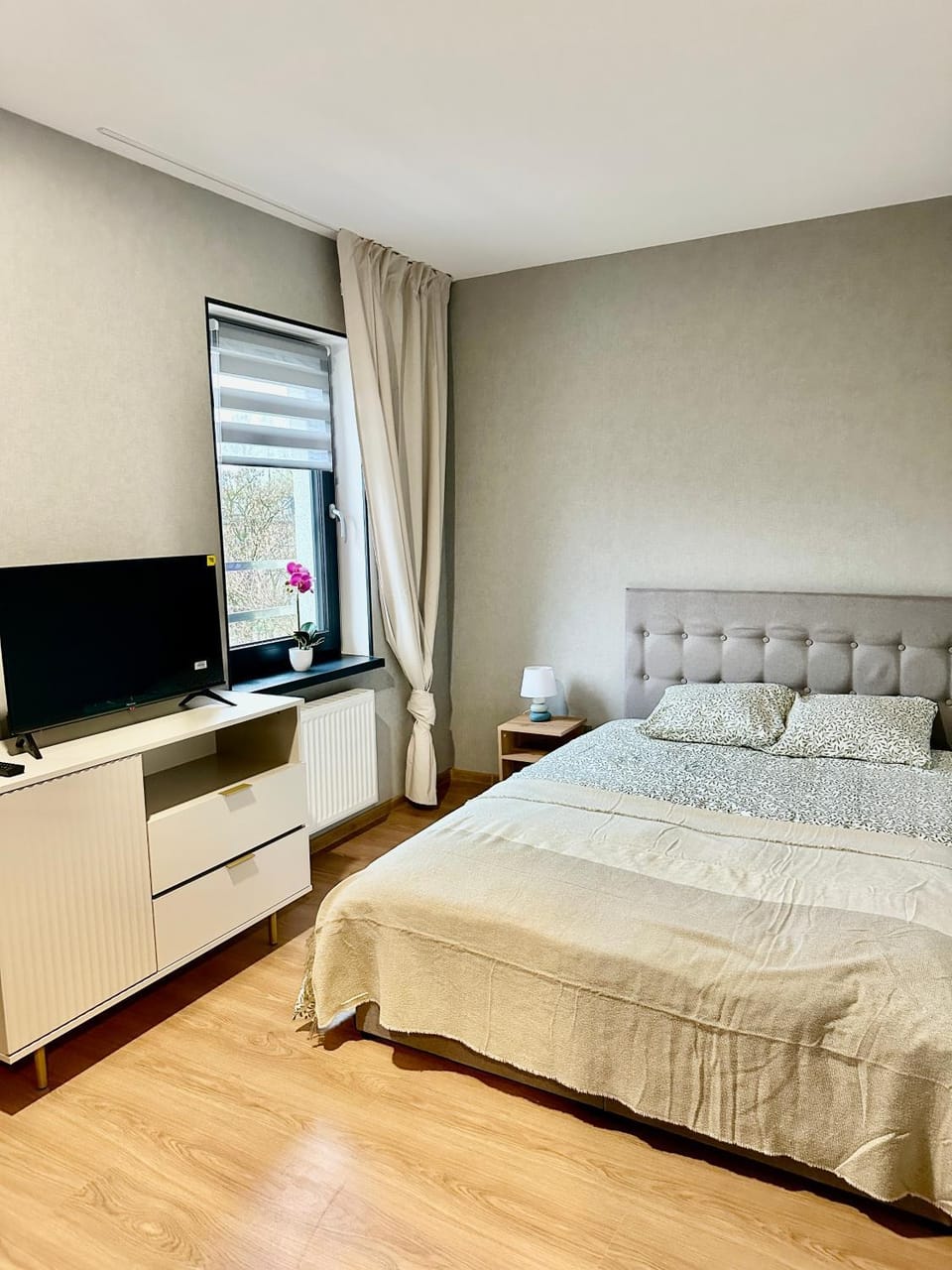 Communal lounge/ TV room, Bed, Photo of the whole room