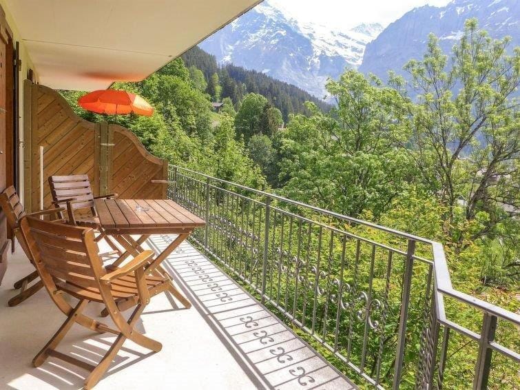 Apartment Aphrodite Ost with magnificent Eiger view Apartment in Grindelwald