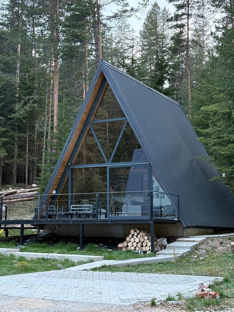 Alpine Lodge House in Montenegro