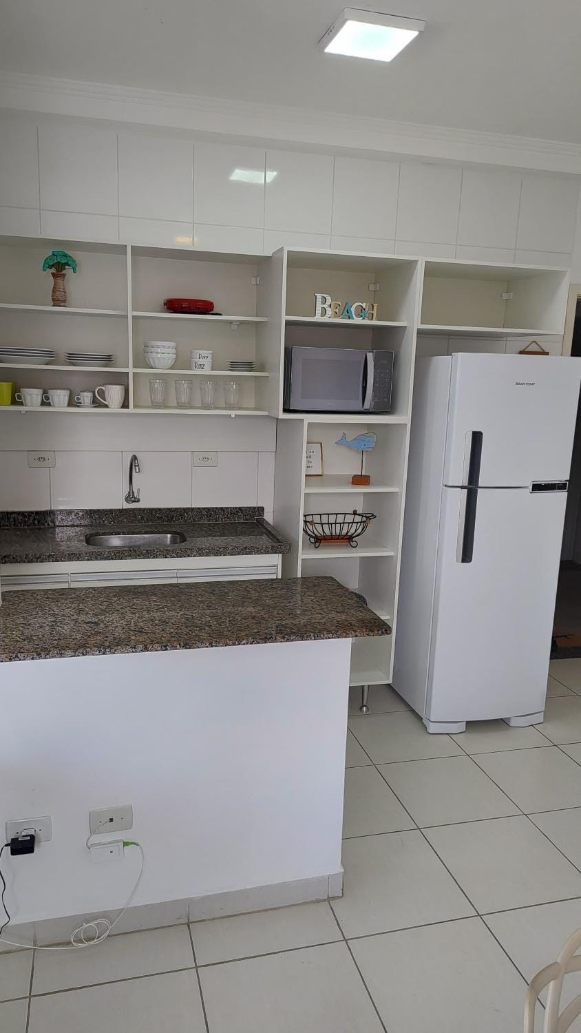 Itaguá - 1 quadra da praia, 2 quartos, 2 banheiros, acomoda 5 pessoas Apartment in Ubatuba