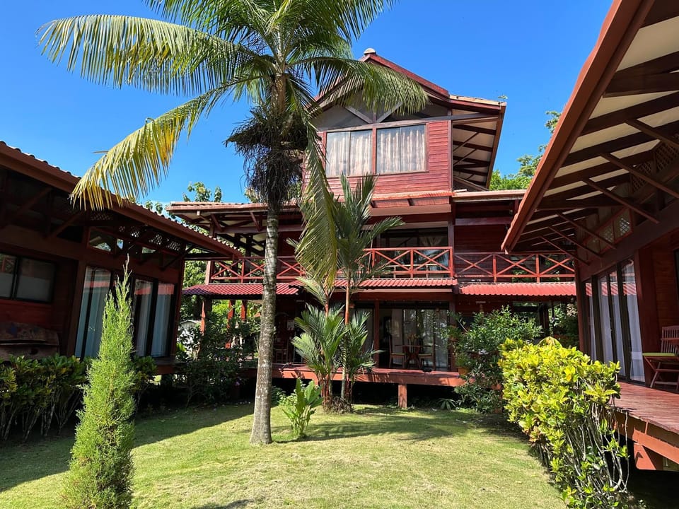 Property building, Garden view