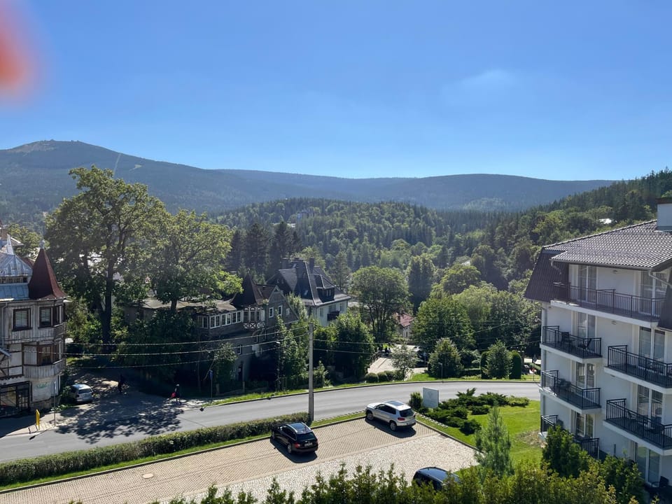 Bird's eye view, Mountain view