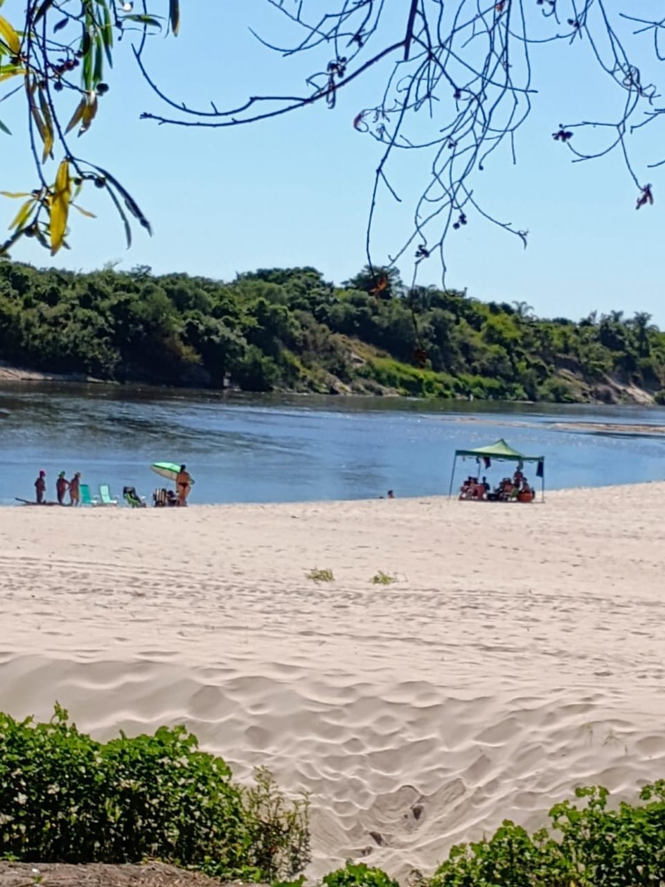 Beach, River view