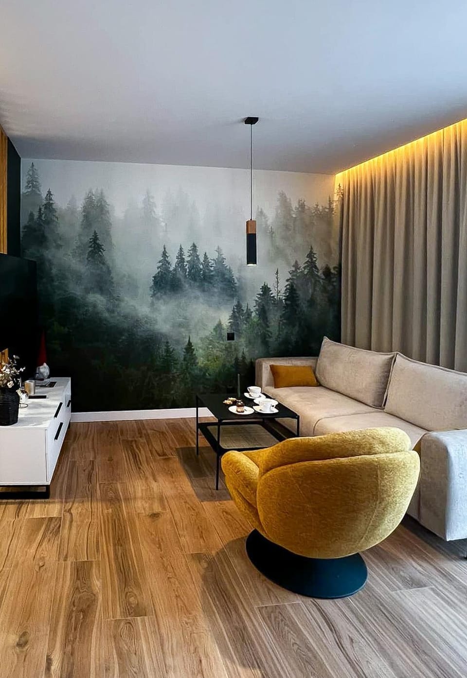 Living room, Seating area